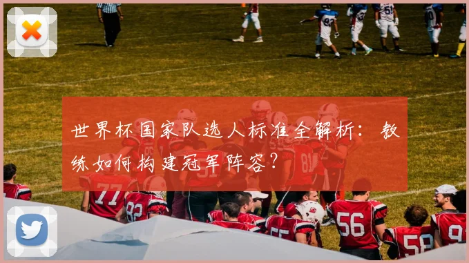 世界杯国家队选人标准全解析:教练如何构建冠军阵容?