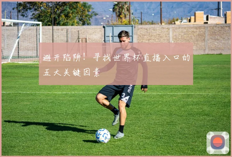 避开陷阱!寻找世界杯直播入口的五大关键因素