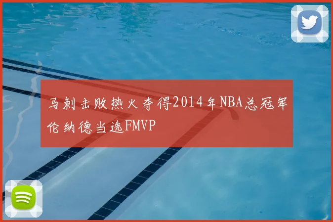 马刺击败热火夺得2014年NBA总冠军伦纳德当选FMVP
